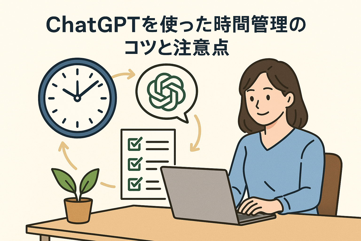 ChatGPT活用で効率的に時間管理できるポイントのまとめ